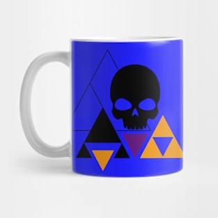 Halloween Skull Abstract print art style Mug